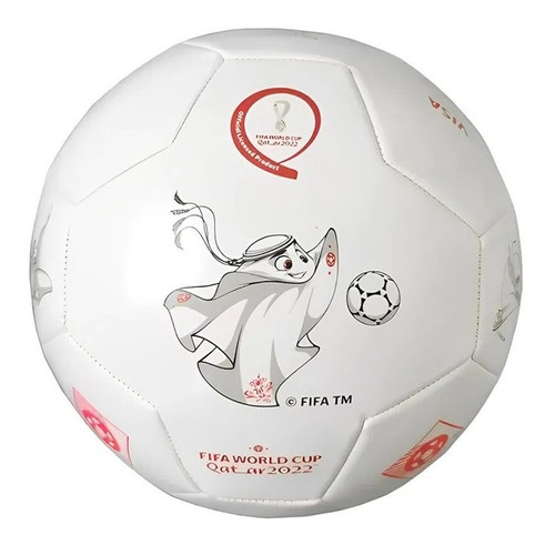 Pelota Futbol Qatar 2022 Argentina Copa Mundial Fifa Cosida