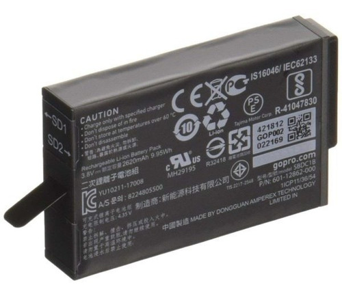 Bateria Gopro Fusion Original Lacrado Asbba-001