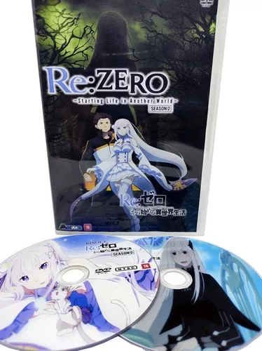 Dvd Re Zero Kara Hajimeru Isekai Dublado + Ovas