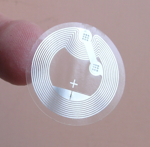 100 Pzs Sticker Tag Ntag213 Rfid 13.56 Mhz Iso 14443a Nfc