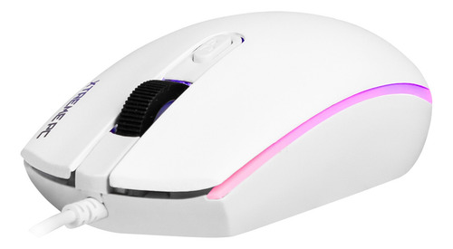 Kit Gamer 2 En 1 Xtreme Pc Battle Chief Teclado Mouse Blanco