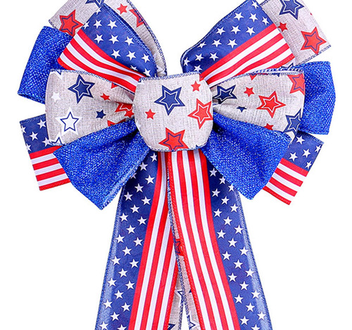 Lazo De Corona De Bandera Americana, Lazo Estrellas