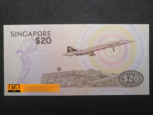 Pick-12 - Singapura 20 Dollar De Nd (1979) - Sob/fe (Usado)