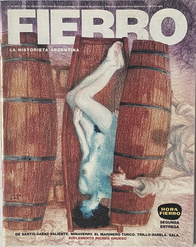 Revista Fierro N° 18 , 2008, Historieta, De Santis, Sala, X7