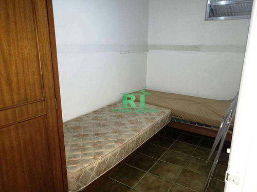 Imagem 6 de 10 de Apartamento Na Praia, Vista Para O Mar, Sacada, 2 Dormitórios, Pitangueiras, Guarujá/sp. - Ap5427