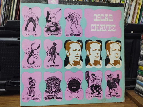 Oscar Chávez La Ranchera Vinilo Lp Acetato Vinyl