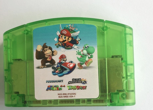 Mario Kart 64, Mario 64, Smash Bros 64 Y Yoshi Story, 4 En 1 (Usado)