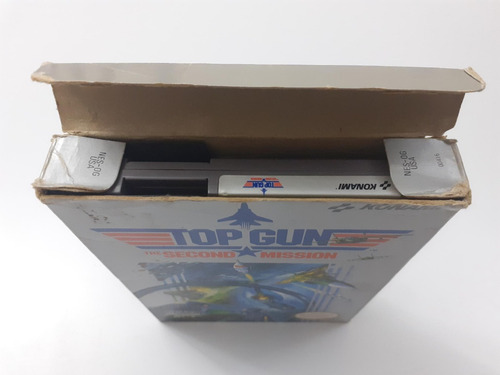 Juego Top Gun Second Mission Nintendo Nes Americano Completo (Usado)
