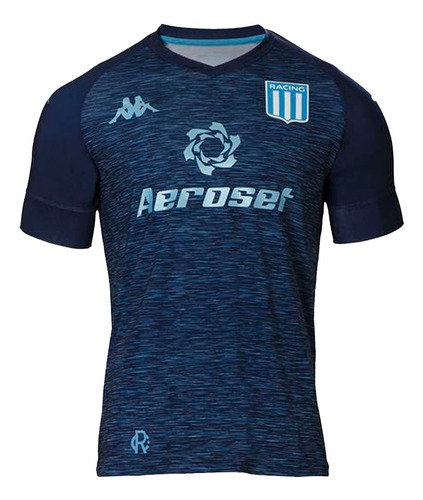 Camiseta Racing Club Alternativa Kappa 2021/22 - Adulto