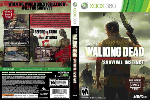 The Walking Dead - Xbox 360 Destravado Lt3.0