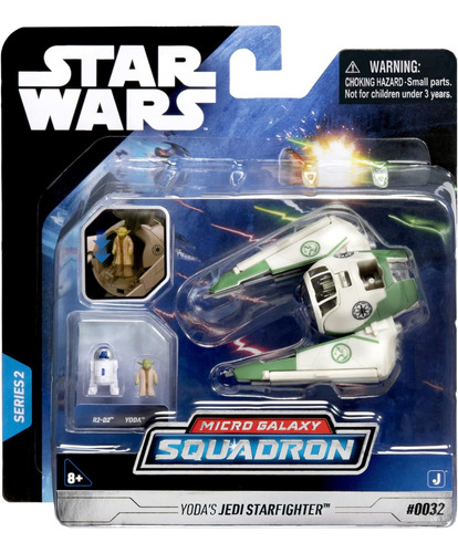 Star Wars Micro Galaxy Squadron Yoda's Jedi Starfighter 