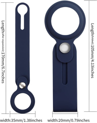 Imagen 2 de 7 de Correa Original Airtag Loop De Apple - Electrocom -