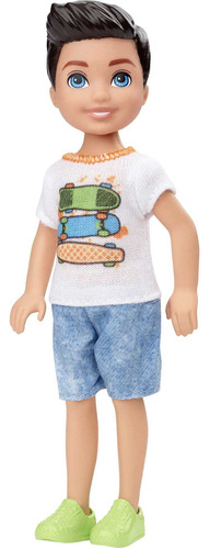 Barbie Club Chelsea Boy Doll (morena De 6 Pulgadas) Con Cam.