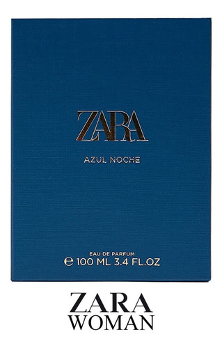Perfume Importado Zara Azul Noche 100ml Edp