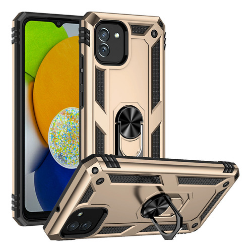 Funda For Samsung Galaxy A03: Protección Y Soporte En Uno