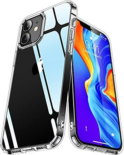 Capa Casekoo Crystal Clear projetada para iPhone 12, design