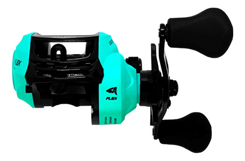 Reel Huevito Caster Flex 105 L Baitcasting 5 Rulemanes Zurdo