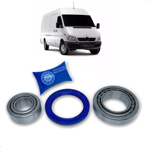 Kit Rolamento Roda Dianteira Sprinter 1999 A 2012