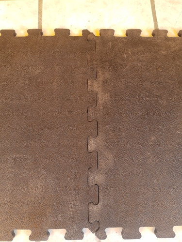 Imagen 2 de 6 de Loseta Piso Para Gimnasio, Armable Uso Rudo, 16 Piezas (4m2)