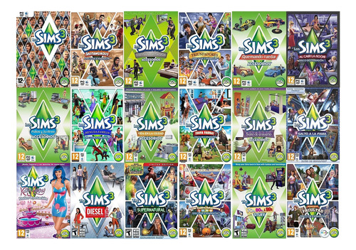Sims 2 Completo + Todas Las Expansiones Y Packs Pc Digital