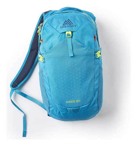 Mochila Gregory Nano 20l Cerceta (calypso Teal) Diseño De La Tela