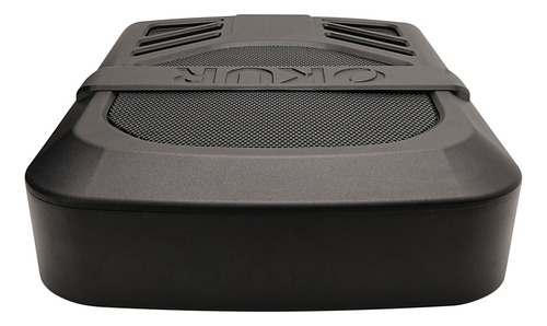 Subwoofer Plano Amplificado Para Automóvil OKUR OPS10 OPS Series 10 Pulgadas 600 Watts Máximo 300 Watts RMS Con Controlador de Bajos Remoto Color Negro By DB Drive