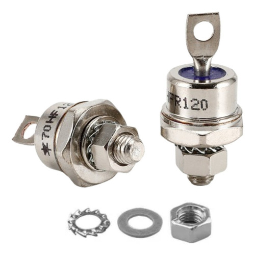 2 Pz Diodo 85amp 1200v Cargador De Batería Positivo Negativo