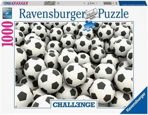 Balones Futbol Challenge Rompecabeza Ravensburger 1000 Pzas