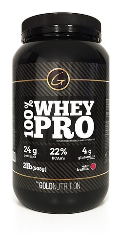 Proteina Whey Protein 100% Whey Pro Gold Nutrition 2 Lb