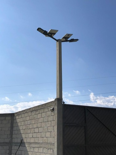 Lampara Led Solar 300w Luminaria Suburbana Alumbrado Publico