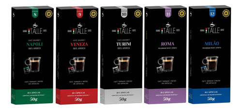 Cápsulas Café Nespresso Café Italle Compatível 100 Capsulas