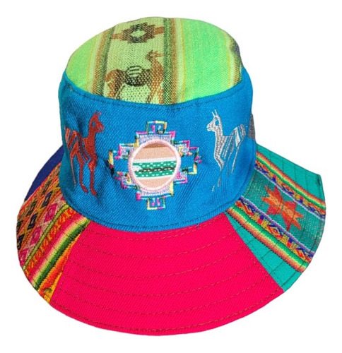 Sombrero Piluso Gorro De Tela De Aguayo