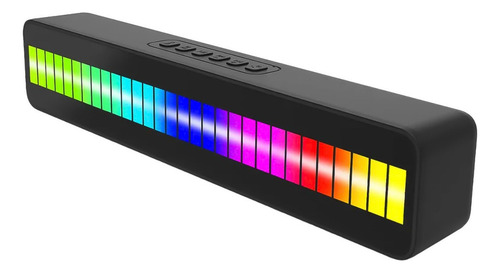 Z Barra Bocina Bluetooth Radio Recargable Portatil Luces Led