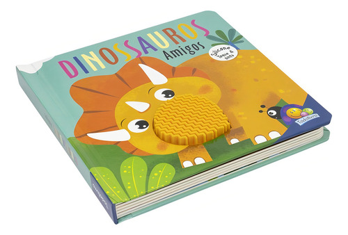 Al alcance de tu mano: Dinosaurs Friends, de Mammoth World. Editorial TodoDistribuidora Ltda., tapa dura en portugués, 2022