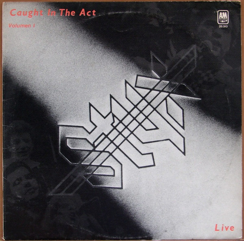 Styx - Caught In The Act - Vol.1 Y 2 - Dos Vinilos Año 1983