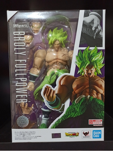 Broly Full Power Sh Figuarts Dragon Ball Original Sellado