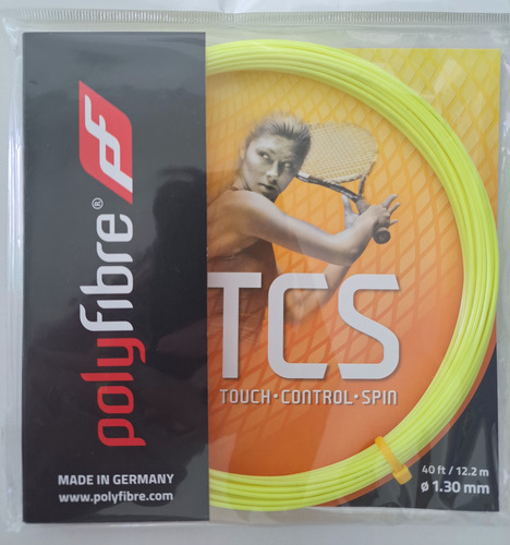 Set Cordas Tenis Polyfibre Tcs 1.30mm 12.2 Metros
