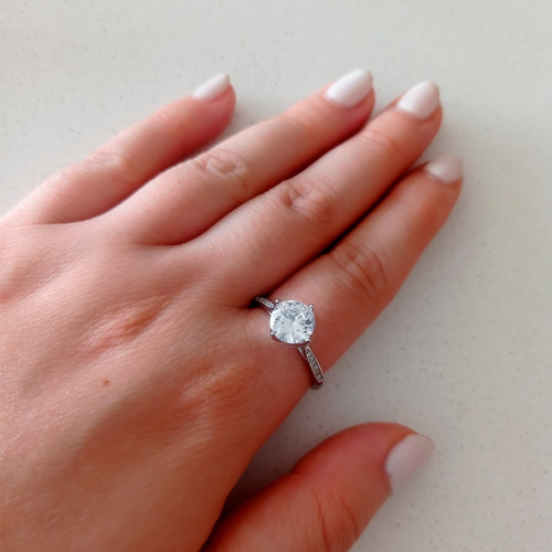 Imagen 4 de 6 de Anillo Plata Italiana 925 Modelo Akira
