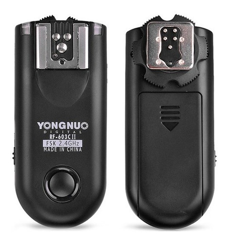 Radio Disparador Flash - Yongnuo Rf603 Iii 2 Uni Canon