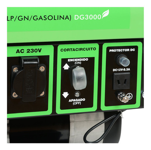 Generador Power Pro Dg3000 A Gas O Gasolina