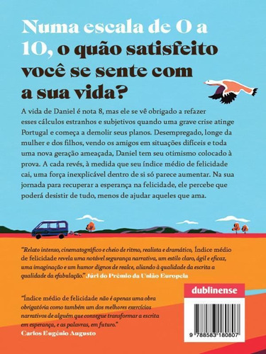 Índice Médio De Felicidade, De Machado, David. Editora Dublinense, Capa Mole, Edição 1ª Edição - 2016 Em Português