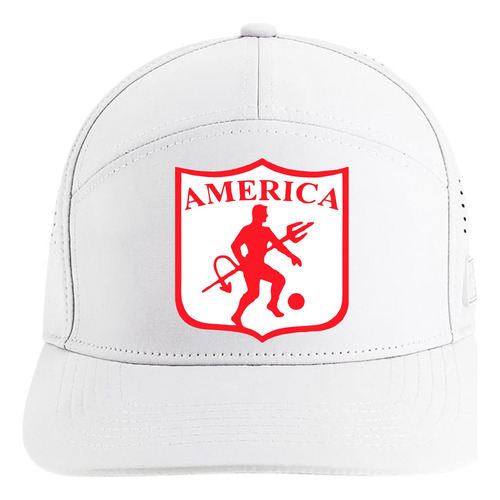 Gorra America Cali 5 Paneles Premiun White