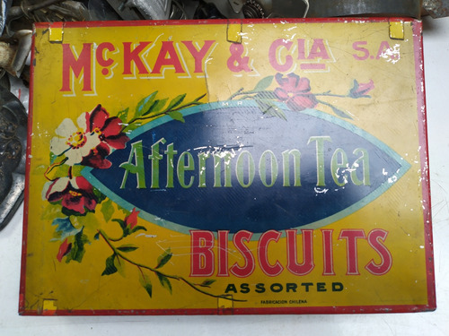 Lata Antigua Mckay Biscuits 