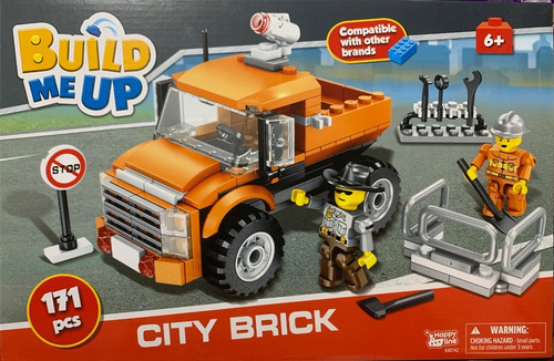 Camión De Construcción De Bloques Para Armar 171 Build Me Up