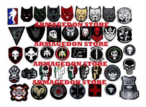 Parche Pvc Proteccion Federal 8cm Policia Comando Tactico