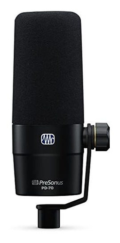 Micrófono Vocal Dinámico Pd-70 Para Transmisión En Vivo Y