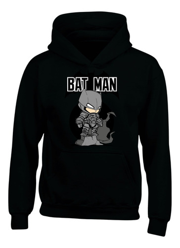 Buzo Capota Batman Dc Art Hoodie Saco Serie Black