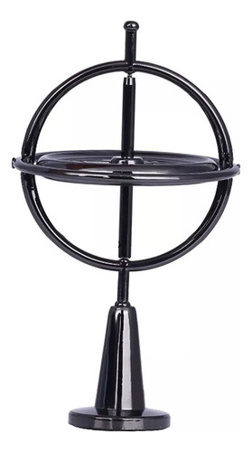 S Spinners Giroscópio Fidget Brinquedo Metal Preto