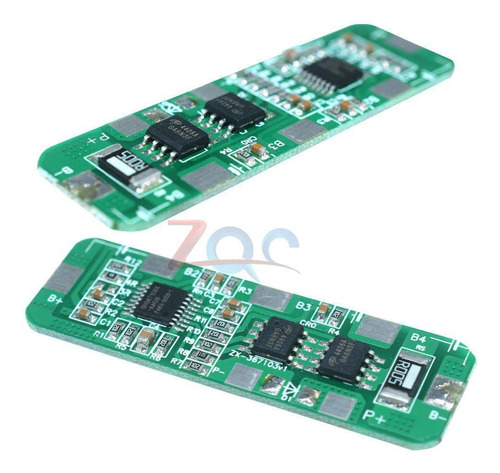 Placa Proteccion Bateria Litio Pcb Bms Modulo