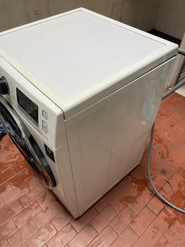 Lavarropas Samsung Ww90k6410q Ad Wash P/ Repuesto O Reparar Blanco
